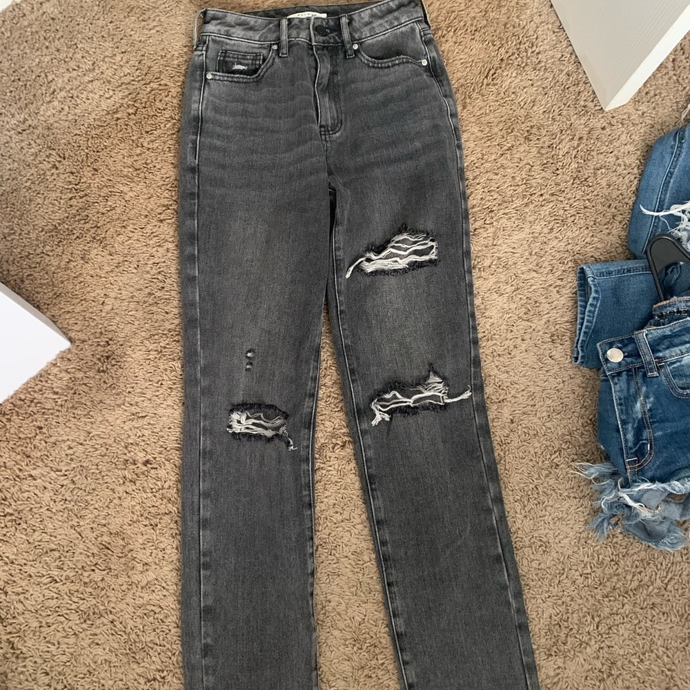 Black Pacsun Mom Jeans